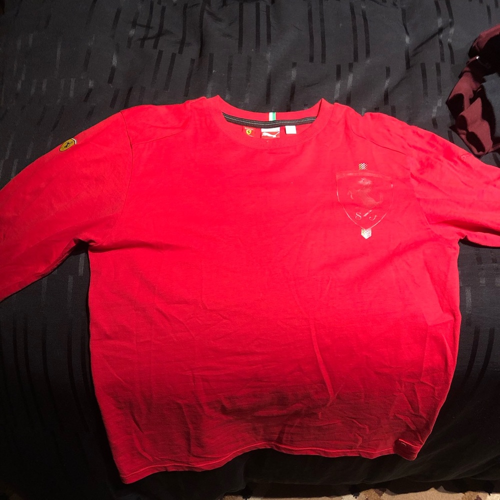 Puma Ferrari Long sleeve Tee